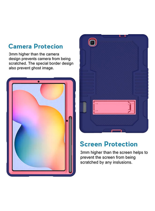 Rock Pow Protective Cover Case for Samsung Galaxy Tab S6 Lite 10.4 Inch 2020 Blue/Pink  - Image 2