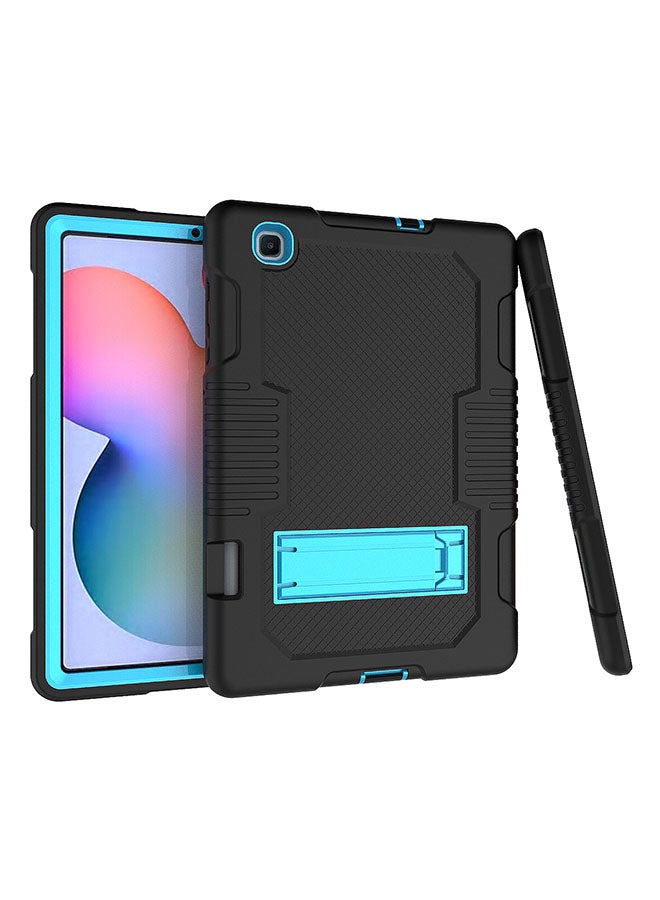 Rock Pow Protective Cover Case for Samsung Galaxy Tab S6 Lite 10.4 Inch 2020 Black/Blue - Image 3
