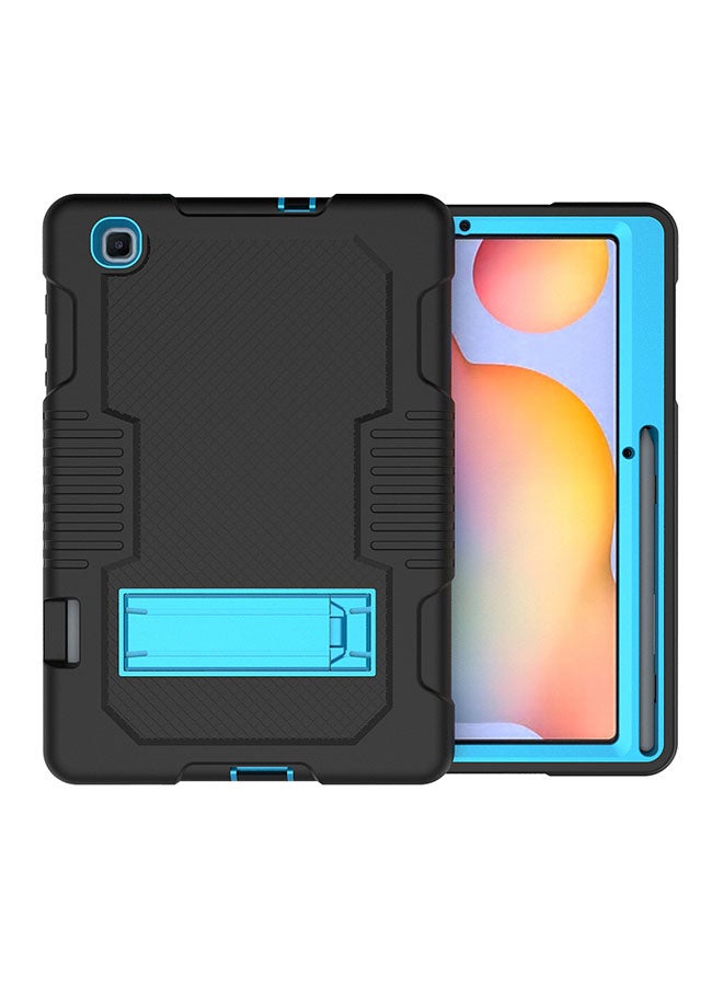 Rock Pow Protective Cover Case for Samsung Galaxy Tab S6 Lite 10.4 Inch 2020 Black/Blue - Image 4