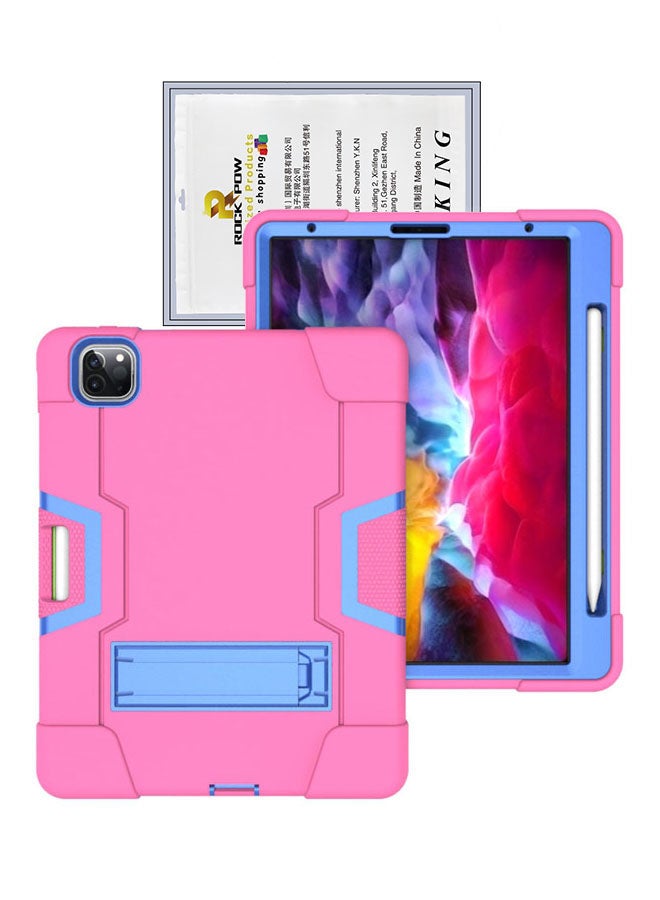 Rock Pow Protective Durable Cover Case for iPad Pro 12.9 inch 2020/2018 Multicolour  - Image 1