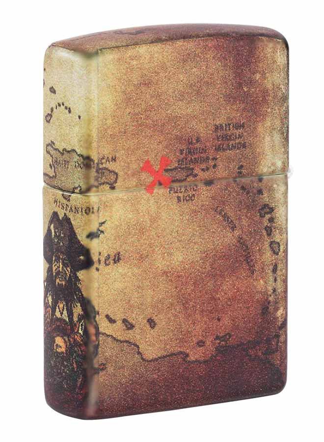 Zippo - 49352 Pirate Ship Design 540 Color Windproof Lighter 2.25inch - Image 1