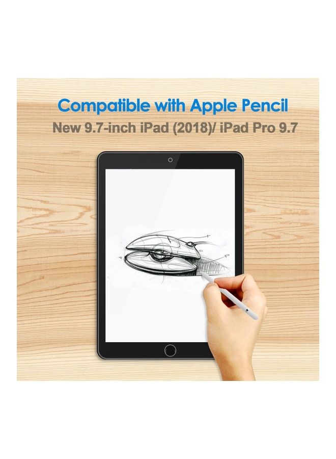 ICS Screen Protector For Apple iPad 2018 And 2017 Model Clear - Image 1
