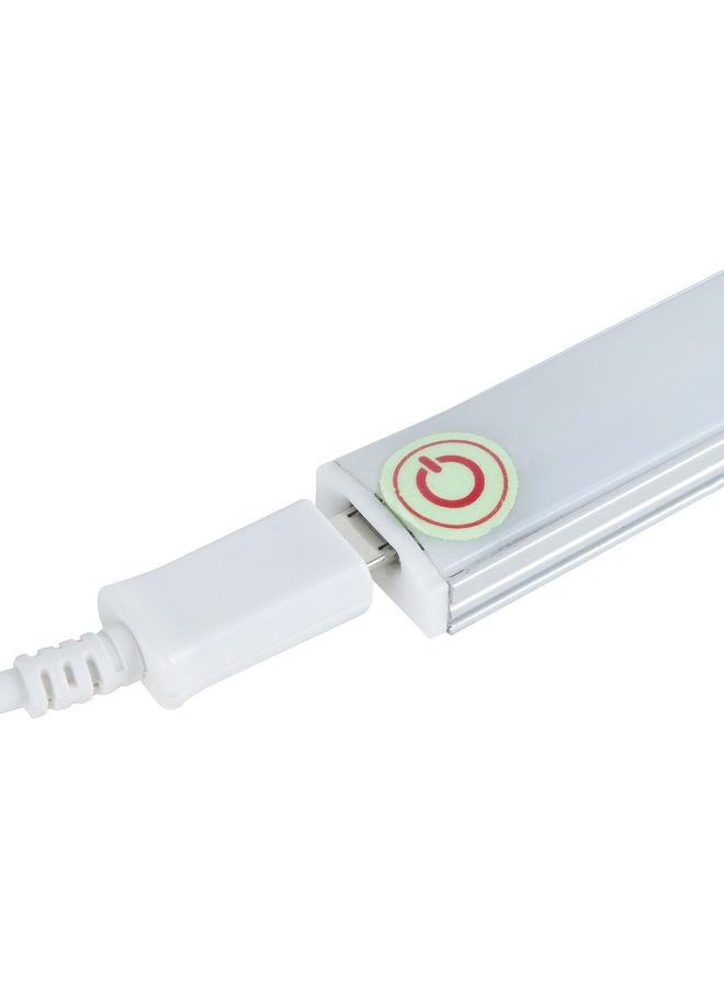 21 LED Cabinet Night Light Slim Lamp With Touching Control System Silver  - Image 3