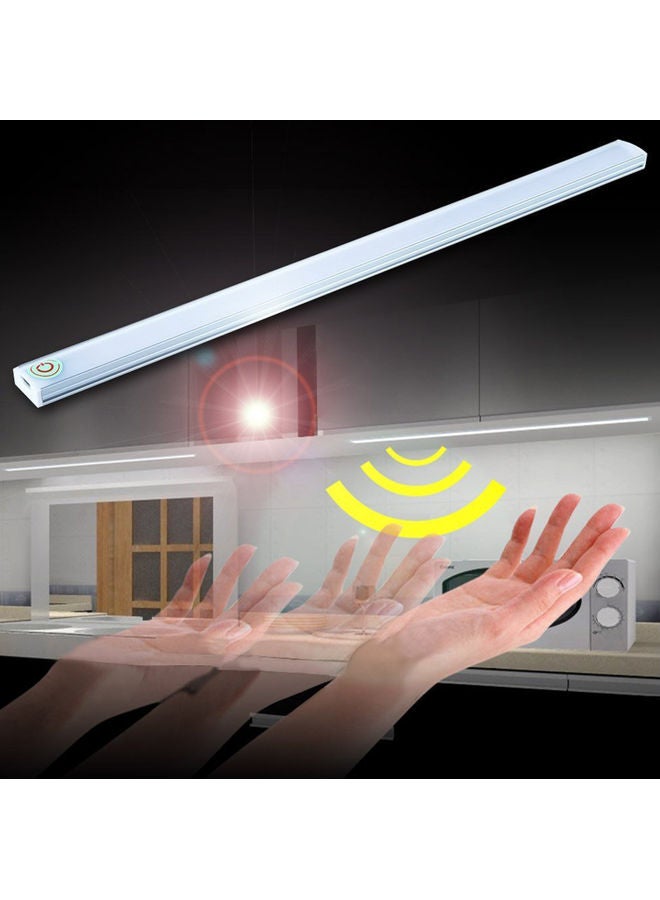 21 LED Cabinet Night Light Slim Lamp With Touching Control System Silver  - Image 5