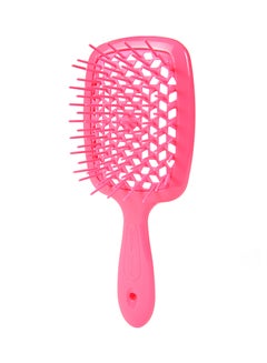 JANEKE Superbrush Detangle Hair Brush Bright Pink 22cm  - Image 2