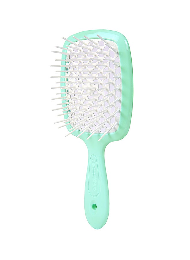 JANEKE Detangler Hair Brush Turquoise 22cm  - Image 2