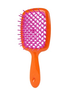 JANEKE Detangler Hair Brush Orange/Purple 22cm  - Image 2