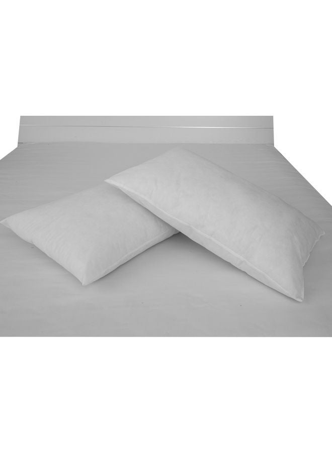 Hotel Linen Klub - Non Woven Home Essential Pillow Cotton White 48x74cm - Image 1
