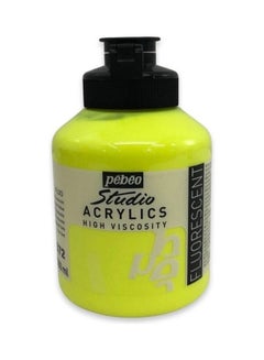 Pebeo Studio Acrylic High Viscosity Paint Yellow/Black  - Image 1