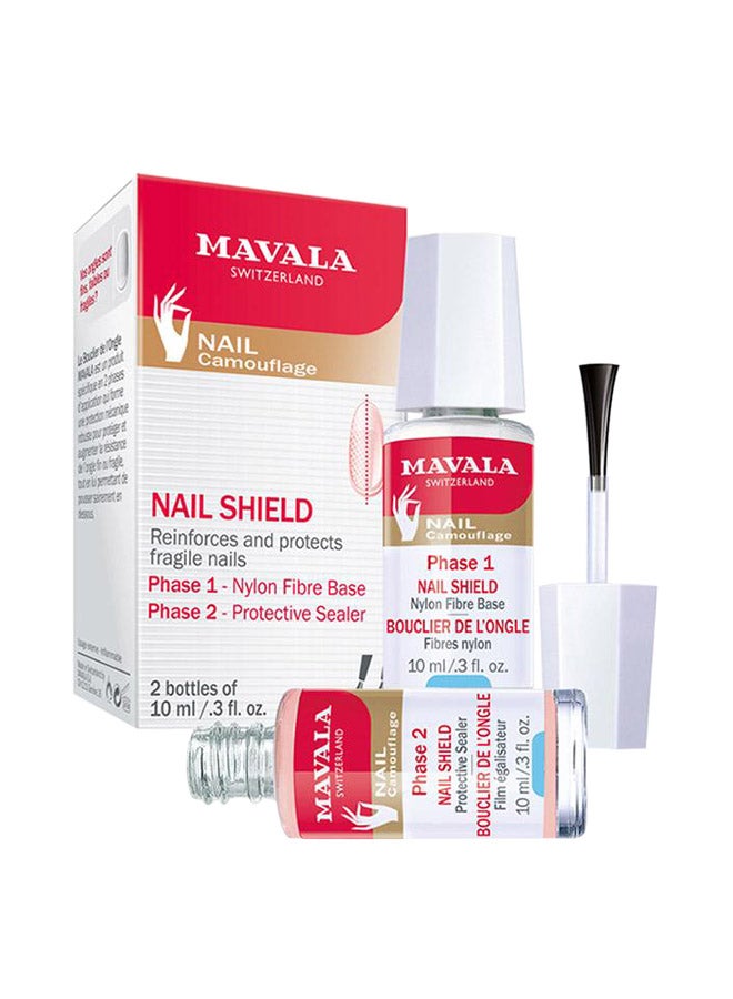 مافالا درع الأظافر للأظافر الضعيفة والهشة شفاف 10ملليلتر