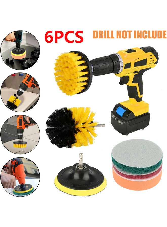 Generic 6-Piece Drill Brush Attachment Set Cleaning Kit  - Image 2