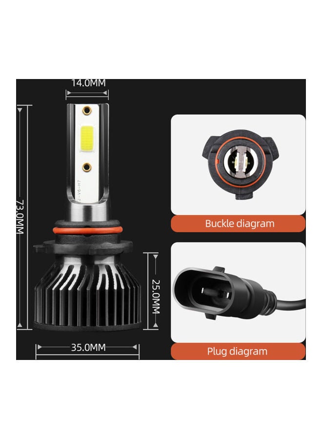 Generic 2-Piece LED Headlight Bulbs  - Image 4