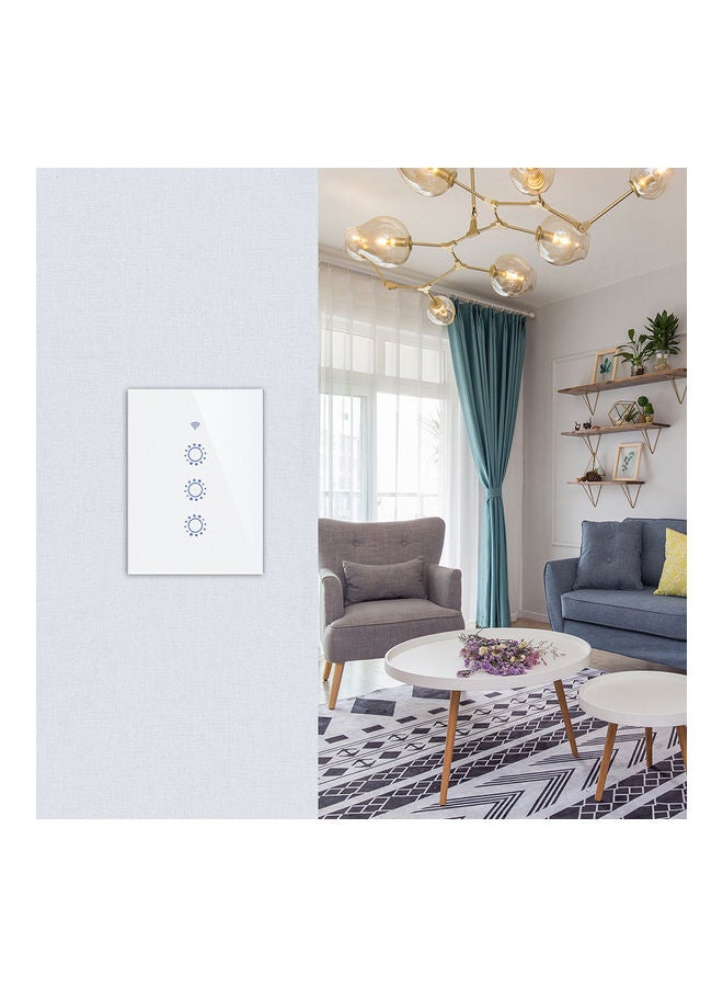 Generic Two-Way Control Wi-Fi Smart Switch White  - Image 4