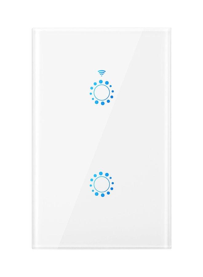 Wi-Fi Smart Switch with Installation Screws White - Image 1