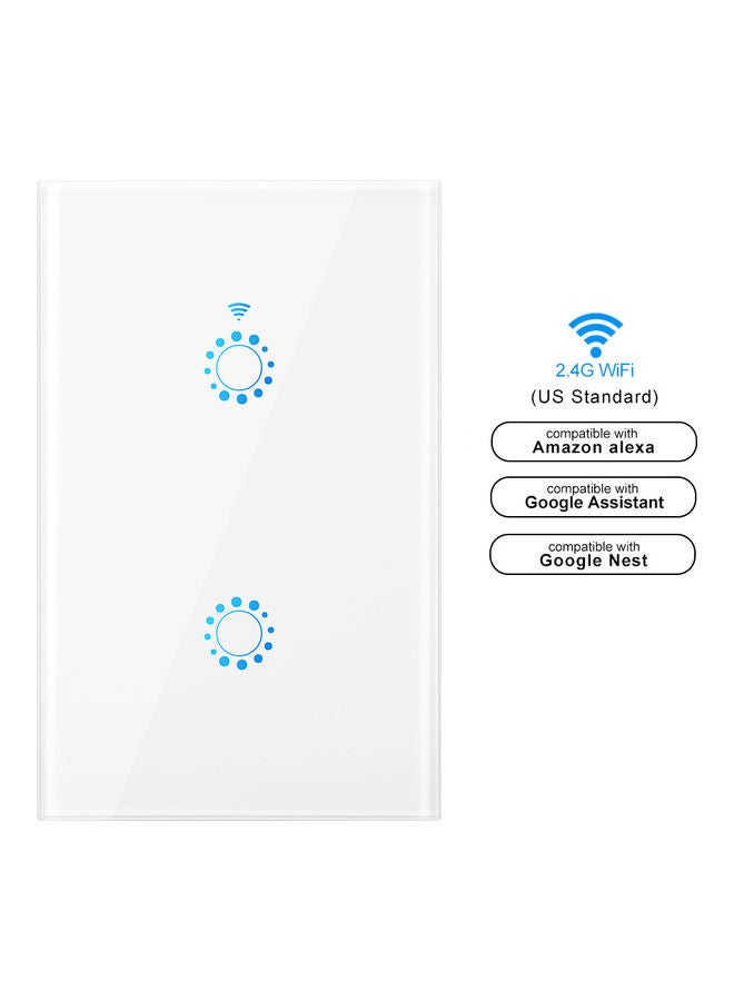 Wi-Fi Smart Switch with Installation Screws White - Image 2