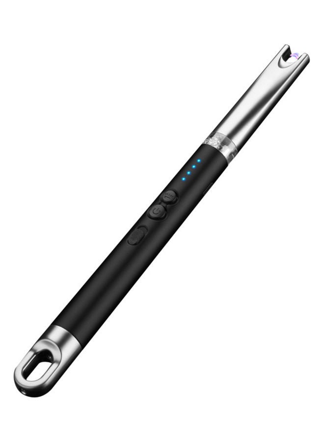 ماركة غير محددة ولاعة كهربائية بتصميم قوس متعددة الوظائف بدون لهب مع كابل USB. لون أسود  - Image 1