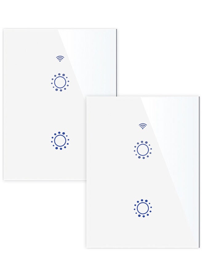 Two-Way Control Wi-Fi Smart Switch White - Image 1