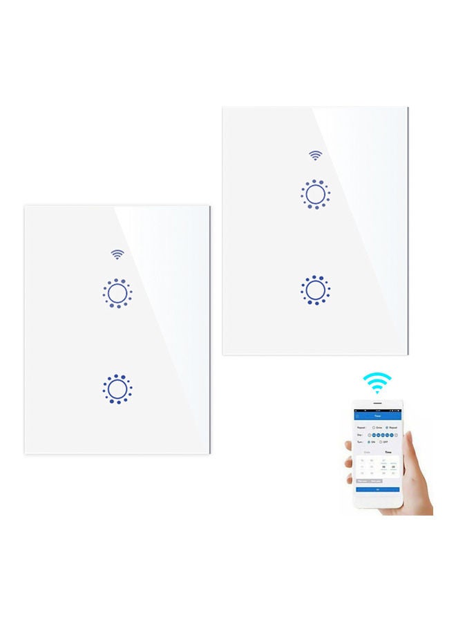 Two-Way Control Wi-Fi Smart Switch White - Image 3
