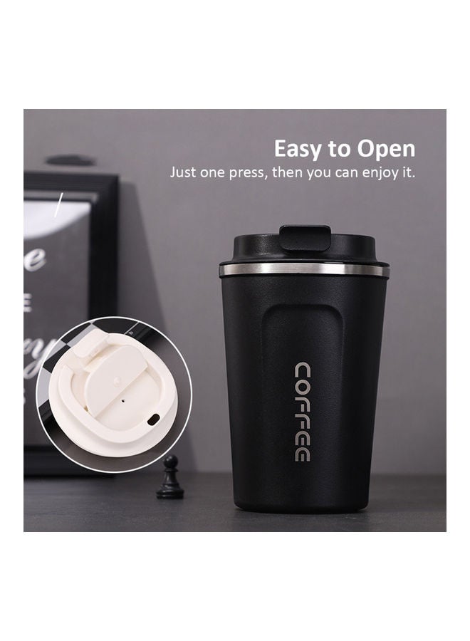 مج قهوة حراري مانع للتسرب من الستانلس ستيل وردي - Image 2