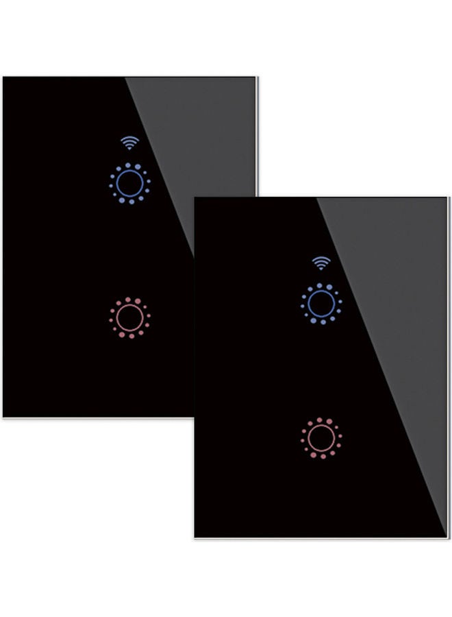 Two-Way Control Wi-Fi Smart Switch Black