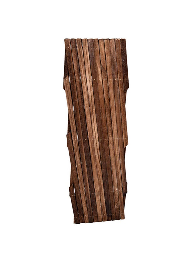 Generic Wooden Portable Fences Brown 131x60cm  - Image 1