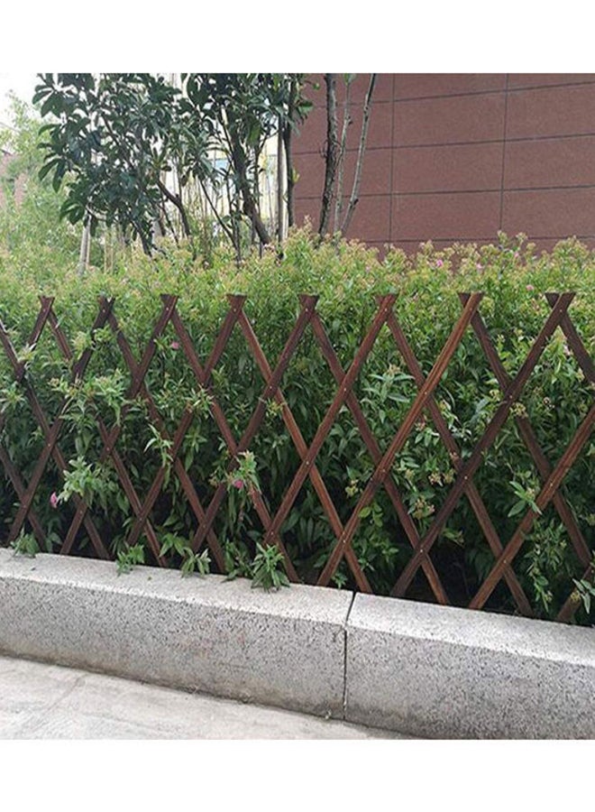 Generic Wooden Portable Fences Brown 131x60cm  - Image 3