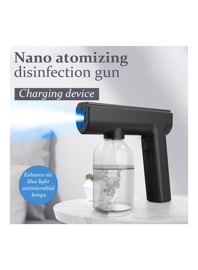 Generic Handheld Wireless Rechargeable Disinfectant Sanitizer Spray Gun Black/Grey 170x160x63mm - Image 2