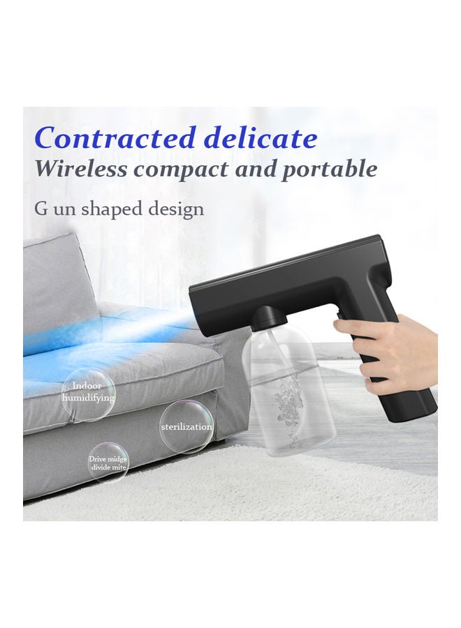 Generic Handheld Wireless Rechargeable Disinfectant Sanitizer Spray Gun Black/Grey 170x160x63mm - Image 3