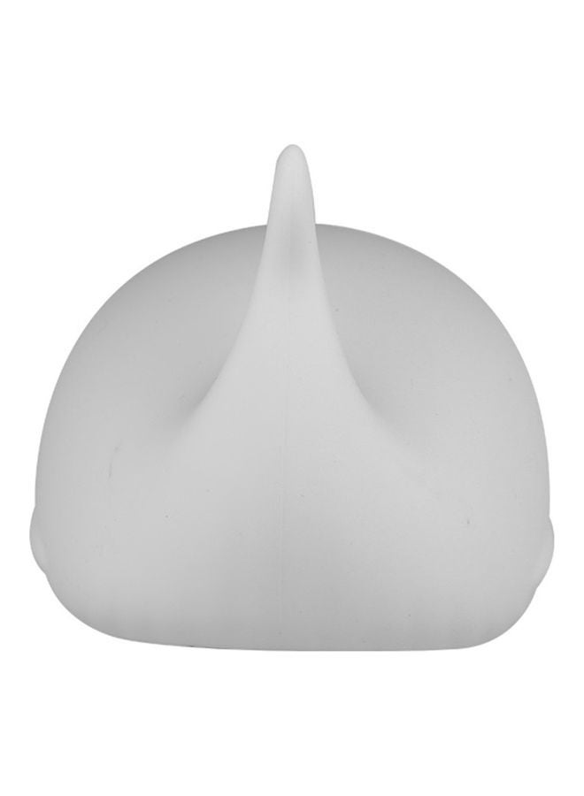 Generic - Cute Whale Shaped Colourful Night Light With Torch Sensor LED White 16.6x9.5x10.9cm - Image 1