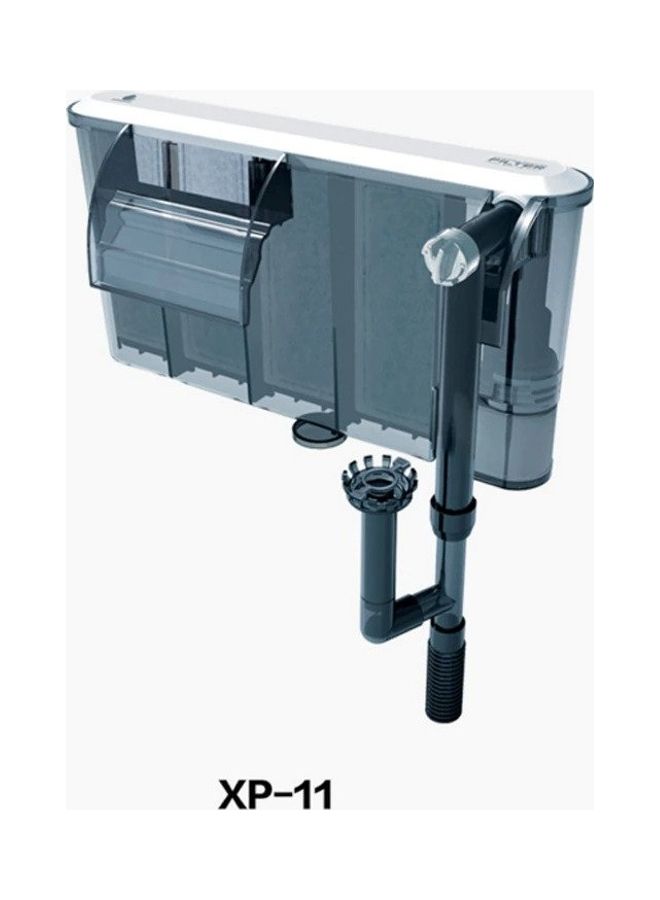 Generic - Aquarium Fish Tank External Hanging Filter Grey/White - Image 1