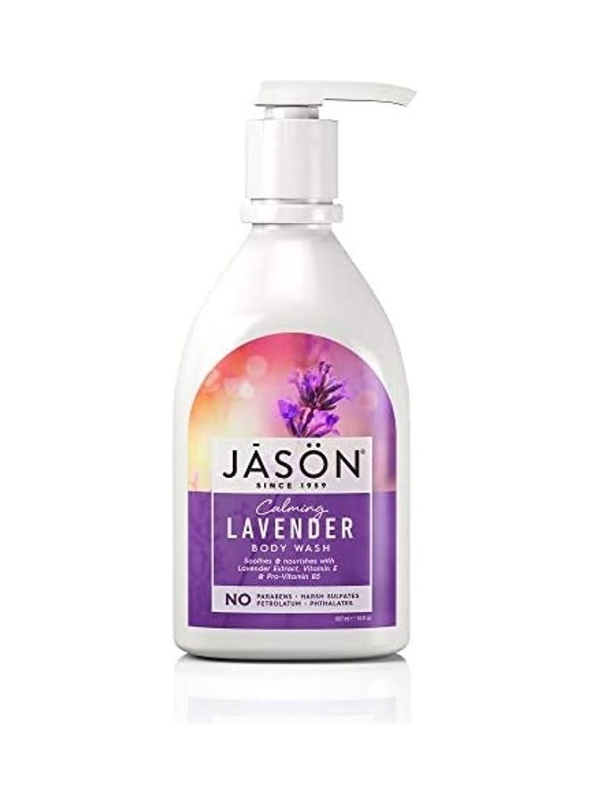 Calming Lavender Body Wash Clear