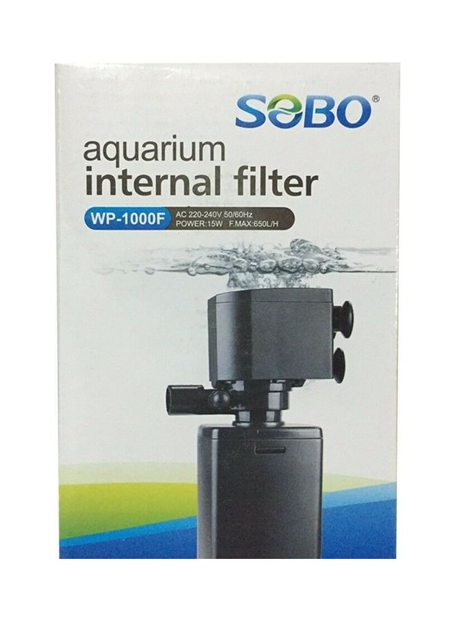 SOBO Aquarium Internal Filter Black - Image 4