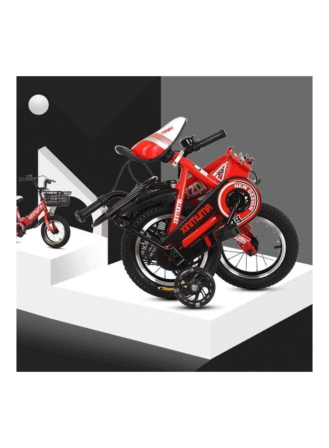 Cool Baby Bike With Hand Brake And Basket Red 12inch - Image 4