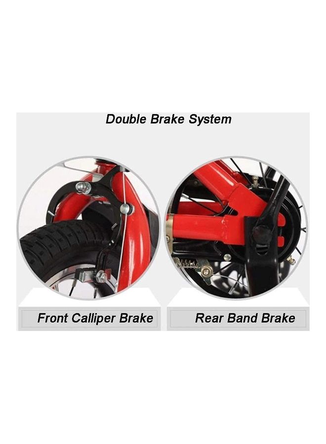 Cool Baby Bike With Hand Brake And Basket Red 12inch - Image 5