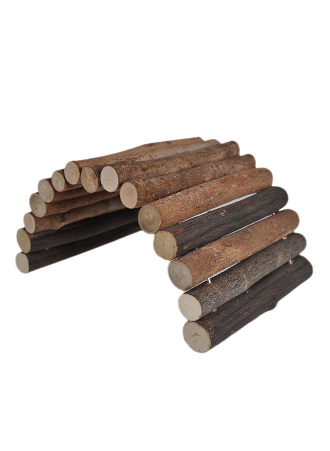 Vadigran Rodent Toy Wood Bridge Brown 30cm 