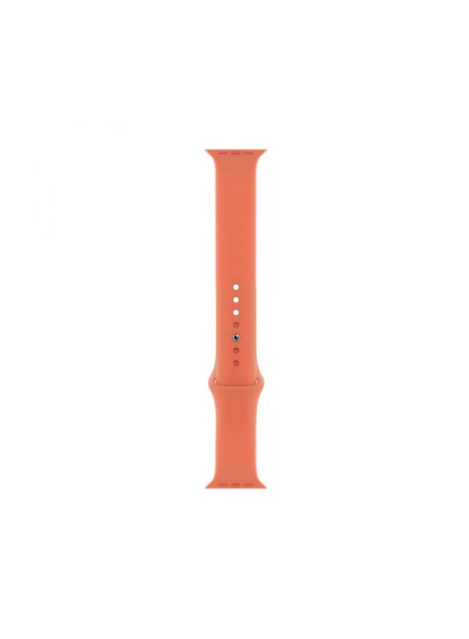 HYPHEN Silicone Band For Apple Watch Series 6/5/4/SE 42/44mm orange - Image 2