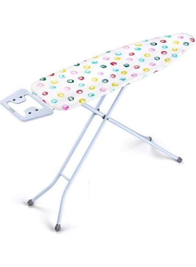 Beautiful Portable Standing Iron Board Multicolour 91x30cm