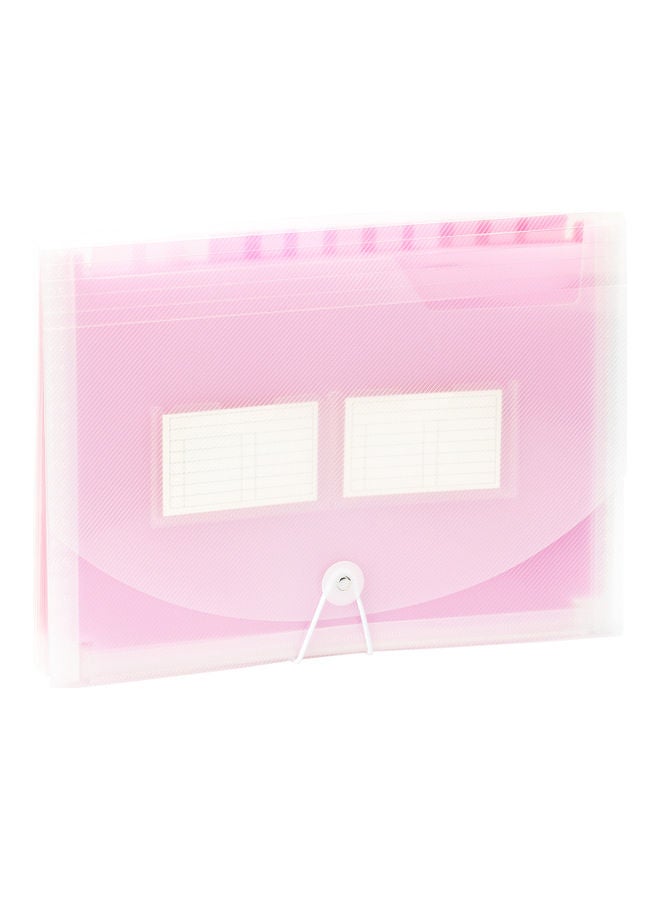 13-Pocket Extended Folder Pink - Image 2