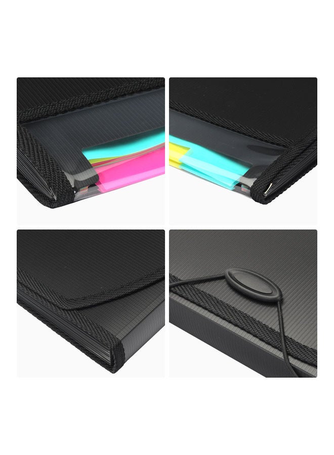 13-Pocket Extended Folder Multicolour