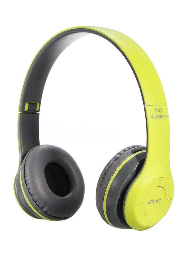 Wireless Bluetooth On-Ear Stereo Foldable Headphone Green - v1626695837/N49275972A_1