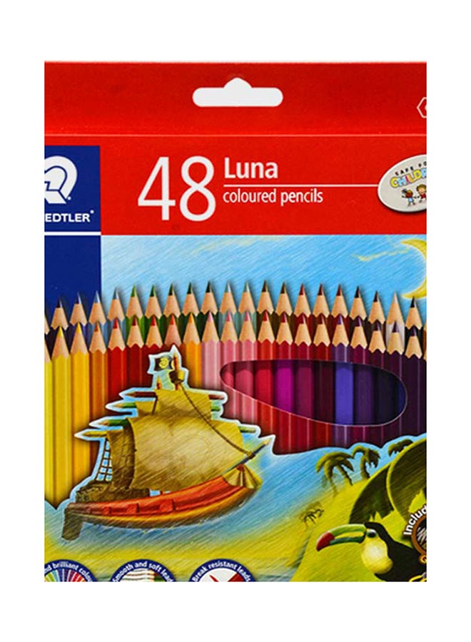 STAEDTLER - Luna Coloring Pencil Set, Pack Of 48 Multicolour - Image 1