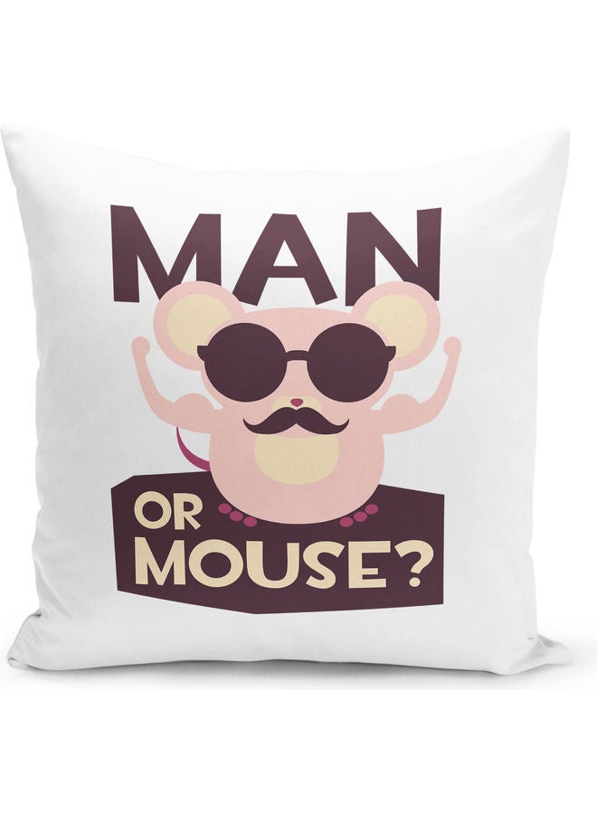 Man Mouse Decorative Pillow Multicolour - Image 1
