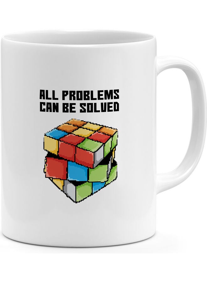 Rubics Cube Coffee Mug Multicolour - Image 1