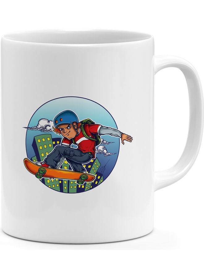 Skater Boy Coffee Mug Multicolour - Image 1
