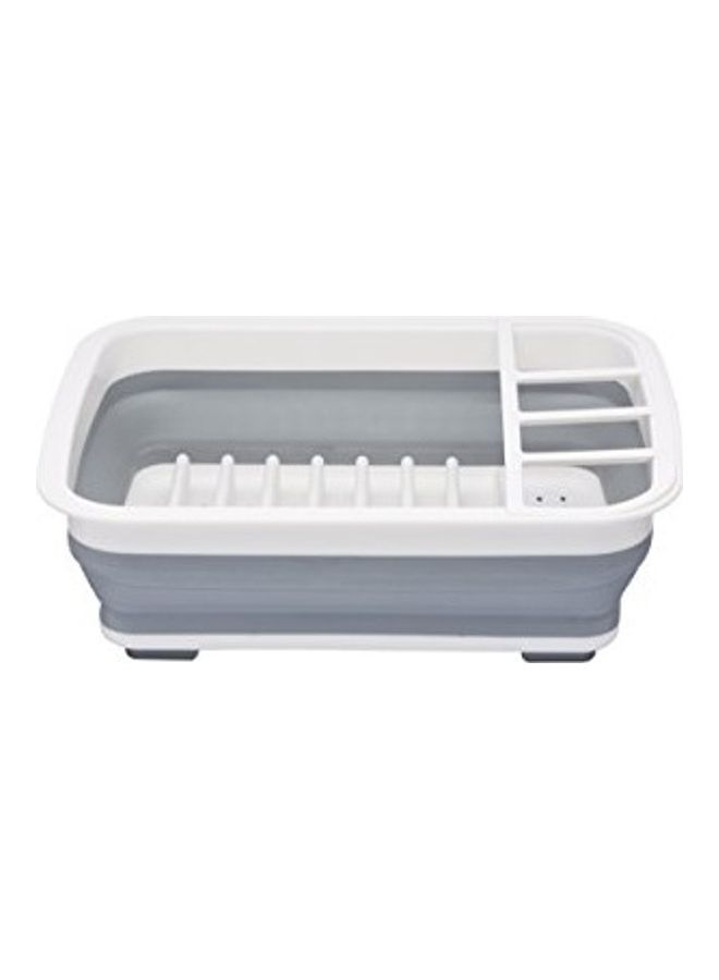 Kitchen Craft - Foldable Rack White/Grey 37.5x29.5cm - Image 1
