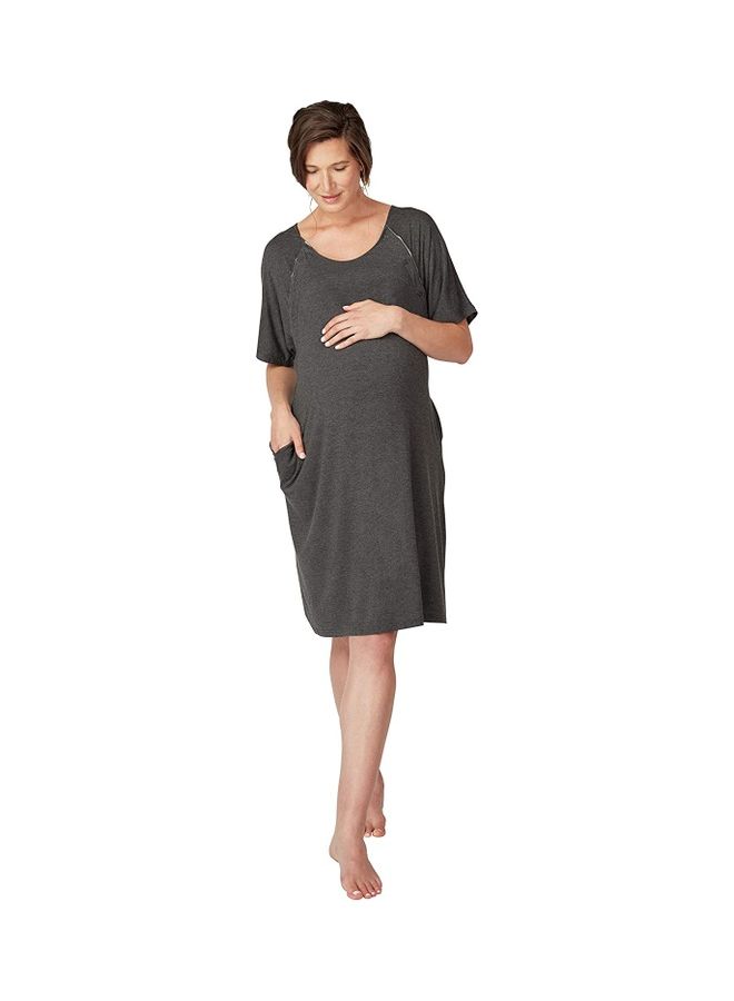 frida mom - Delivery and Nursing Gown - Image 1