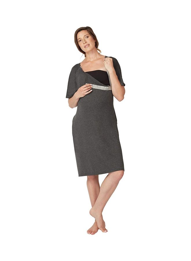 frida mom - Delivery and Nursing Gown - Image 1