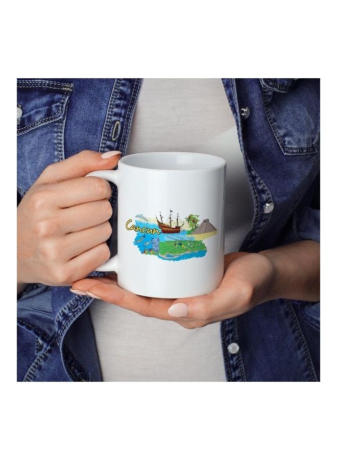 Cancun Coffee Mug White - Image 3