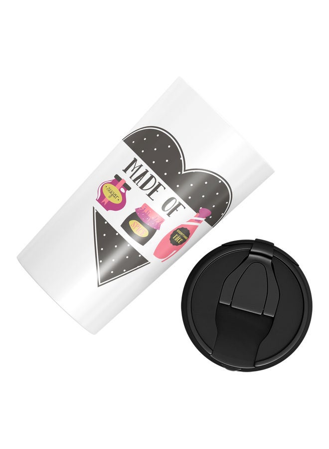 Stainless Steel Sugar Spice Quote Tumbler Multicolour  - Image 3