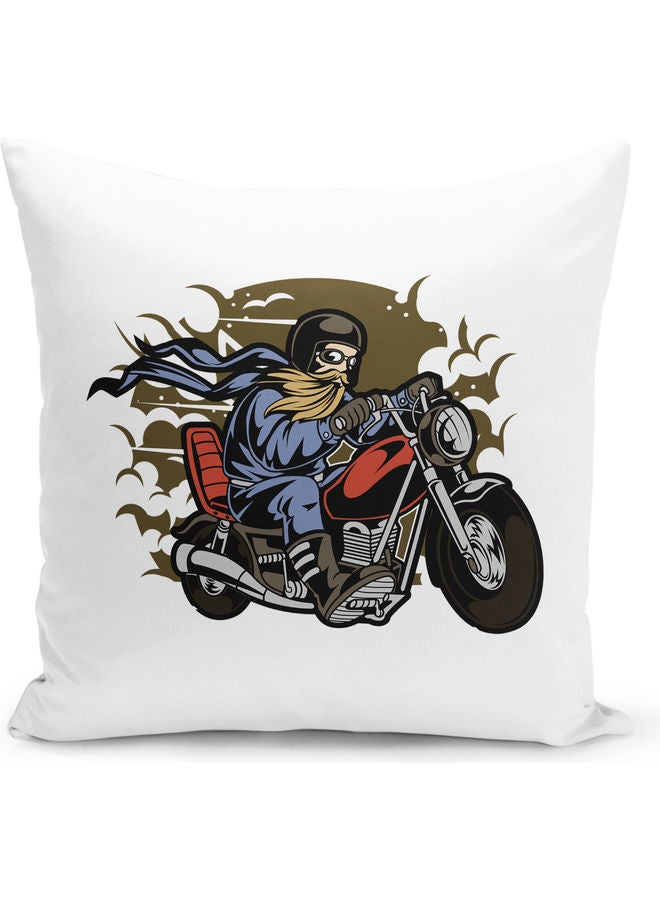 Trucker Design Decorative Pillow Multicolour - Image 1